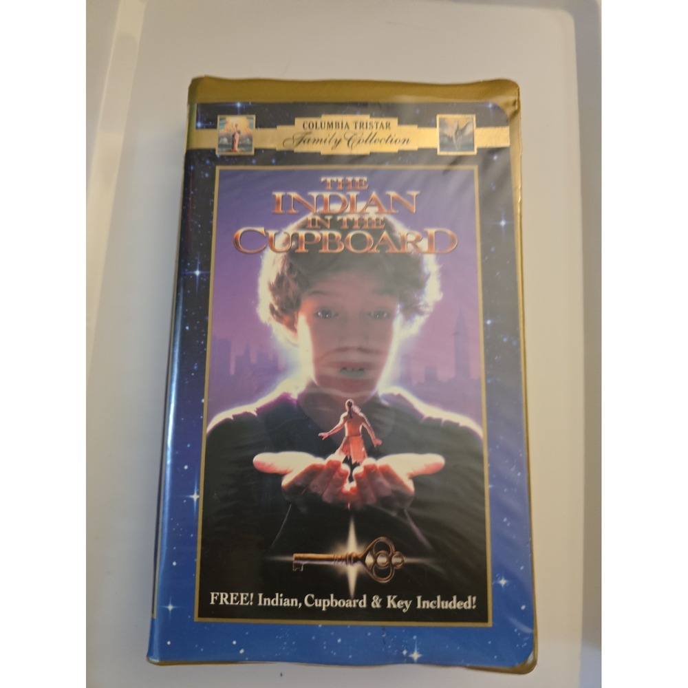 Vintage 1995 Indian in the Cupboard, VHS Movie, Columbia Home Video  CLAMSHELL